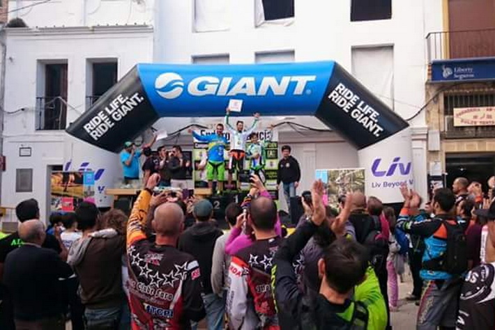 El herradure�o V�ctor Pozo Garciolo  subcampe�n andaluz Enduro BTT  